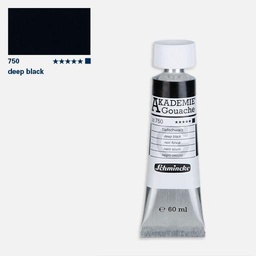 [SCHMINCKE 22750011] SCHMINCKE Akademie Gouache 60ml Deep Black