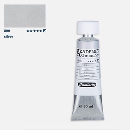 [SCHMINCKE 22800011] SCHMINCKE Akademie Gouache 60ml Silver