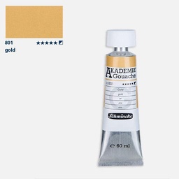 [SCHMINCKE 22801011] SCHMINCKE Akademie Gouache 60ml Gold