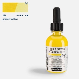 [SCHMINCKE 23224024] SCHMINCKE Akademie Acrylic Ink 50ml Primary Yellow