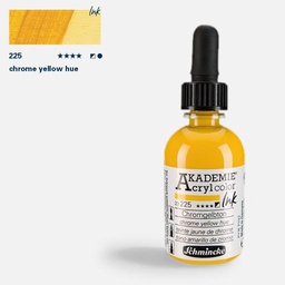 [SCHMINCKE 23225024] SCHMINCKE Akademie Acrylic Ink 50ml Chrome Yellow Hue