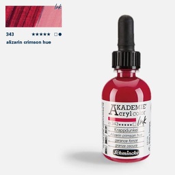 [SCHMINCKE 23343024] SCHMINCKE Akademie Acrylic Ink 50ml Alizarin Crimson Hue