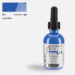 [SCHMINCKE 23441024] SCHMINCKE Akademie Acrylic Ink 50ml Royal Blue