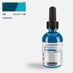[SCHMINCKE 23450024] SCHMINCKE Akademie Acrylic Ink 50ml Turquoise