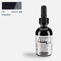[SCHMINCKE 23771024] SCHMINCKE Akademie Acrylic Ink 50ml Lamp Black