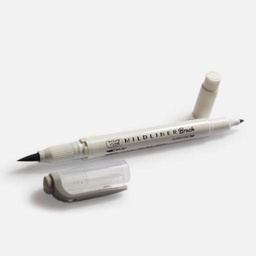 [ZEBRA WFT8-MGR] ZEBRA Mildliner Brush Marker Grey