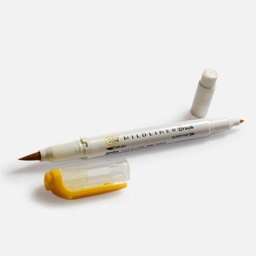 [ZEBRA WFT8-MGO] ZEBRA Mildliner Brush Marker Gold