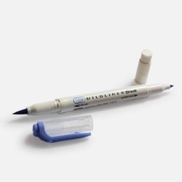 [ZEBRA WFT8-MDB] ZEBRA Mildliner Brush Marker Dark Blue