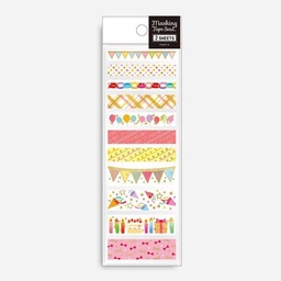 [PINE BOOK TM00890] PINE BOOK Masking Tape Seal Party
