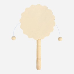 [OVJ 8888888853400] OVJ Chinese Wooden Hand Drum 8cm