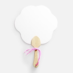 [OVJ 8888888853403] OVJ Paper Fan Flower Shape 18cm