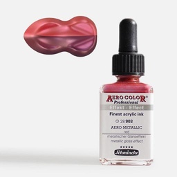 [SCHMINCKE 28903023] SCHMINCKE Aero Color Acrylic Ink 28ml Aero Metallic Red
