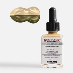 [SCHMINCKE 28915023] SCHMINCKE Aero Color Acrylic Ink 28ml Aero Metallic Brilliant Gold