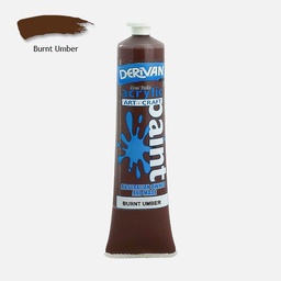 [DERIVAN 1S7BU] DERIVAN Student Acrylic Paint 75ml Burnt Umber