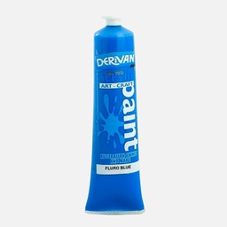 [DERIVAN 1S7FBL] DERIVAN Student Acrylic Paint 75ml Fluorescent Blue