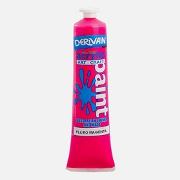 [DERIVAN 1S7FM] DERIVAN Student Acrylic Paint 75ml Fluorescent Magenta