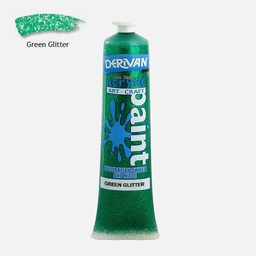 [DERIVAN 1S7GG] DERIVAN Student Acrylic Paint 75ml Glitter Green