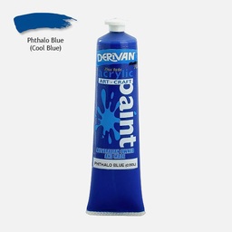[DERIVAN 1S7PBL] DERIVAN Student Acrylic Paint 75ml Phthalo Blue (Cool)
