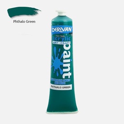[DERIVAN 1S7PG] DERIVAN Student Acrylic Paint 75ml Phthalo Green
