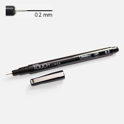 [SHINHAN 4110002] SHINHAN Touch Liner Drawing Pen 0.2mm Black