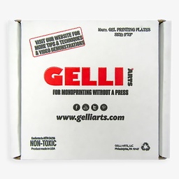[GELLI 013964749021] GELLI Gel Printing Plate 5" x 5" Class Set x 10