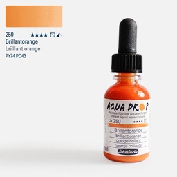 [SCHMINCKE 24250034] SCHMINCKE Aqua Drop Watercolor Ink 30ml Brilliant Orange