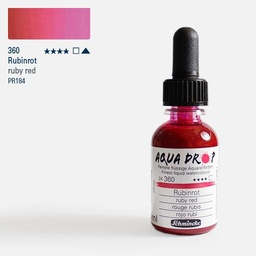 [SCHMINCKE 24360034] SCHMINCKE Aqua Drop Watercolor Ink 30ml Ruby Red