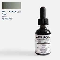 [SCHMINCKE 24680034] SCHMINCKE Aqua Drop Watercolor Ink 30ml Sepia