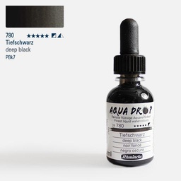 [SCHMINCKE 24780034] SCHMINCKE Aqua Drop Watercolor Ink 30ml Deep Black