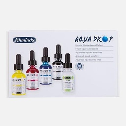 [SCHMINCKE 78005097] SCHMINCKE Aqua Drop Watercolor Ink 30ml Set x 5