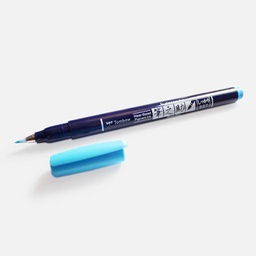 [TOMBOW WS-BH96] TOMBOW Fudenosuke Brush Pen Neon Blue