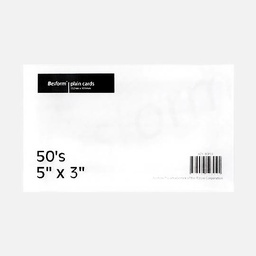 [A'ZONE 12303] A'ZONE Besform Plain Card 230gsm 4” x 6” x 50