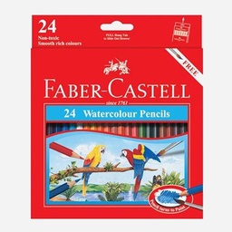 [FABER-CASTELL 114464] FABER-CASTELL Classic Watercolor Pencil Set x 24