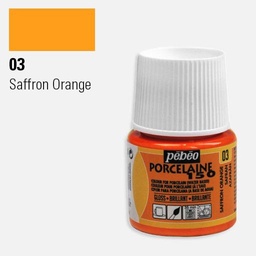 [PEBEO 024003] PEBEO Porcelaine Paint 45ml 03 Saffron Orange