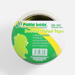 [POLAR BEAR DS-207] POLAR BEAR Double-Sided Tissue Tape 48mm x 10m