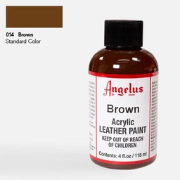 [ANGELUS 720-04-014] ANGELUS Acrylic Leather Paint 118ml Brown