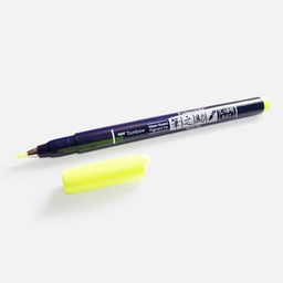 [TOMBOW WS-BH91] TOMBOW Fudenosuke Brush Pen Neon Yellow