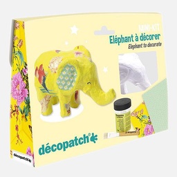 [DECOPATCH KIT029] DECOPATCH Paper Mache Elephant Kit