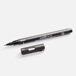 [UNI PIN BR-200BLK] UNI Pin Brush Pen Black