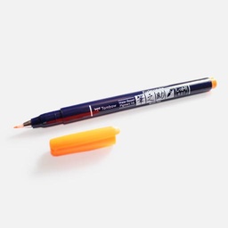 [TOMBOW WS-BH93] TOMBOW Fudenosuke Brush Pen Neon Orange