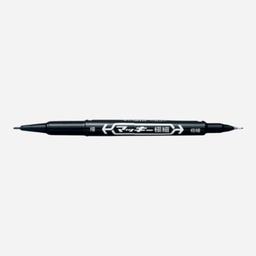 [ZEBRA MO-120-MC-BK] ZEBRA Mckee Permanent Twin Marker Black