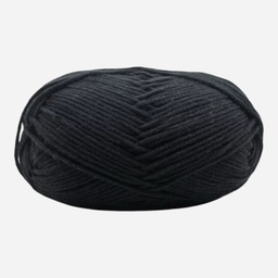[OVJ 8888888803321] OVJ Milk Cotton Yarn 50g 21 Black