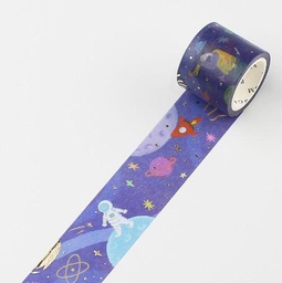 [BGM BM-LGCB010] BGM Washi Tape Stamping Story 30mm Space