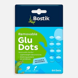 [BOSTIK 5000403109831] BOSTIK Removable Glu Dots x 64