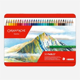 [CARAN D'ACHE 0666.330] CARAN D'ACHE Pablo Color Pencil Set x 30