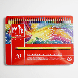[CARAN D'ACHE 3888.330] CARAN D'ACHE Supracolor Soft Watercolor Pencil Set x 30