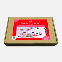 [FABER-CASTELL 171540] FABER-CASTELL Stone Deco Art Kit