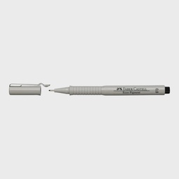 [FABER-CASTELL 166899] FABER-CASTELL Ecco Pigment Drawing Pen 0.8mm Black