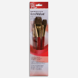 [PRINCETON 9122] PRINCETON 9122 Real Value Camel Brush Set x 3