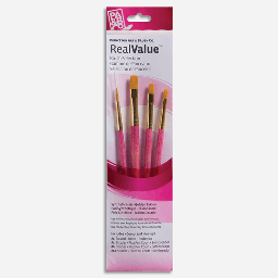 [PRINCETON 9181] PRINCETON 9181 Real Value Brush Set x 4